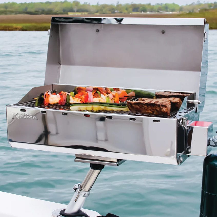 Gas marine barbecue - Stow N' Go 160 - Kuuma Products(formerly Force 10 ...