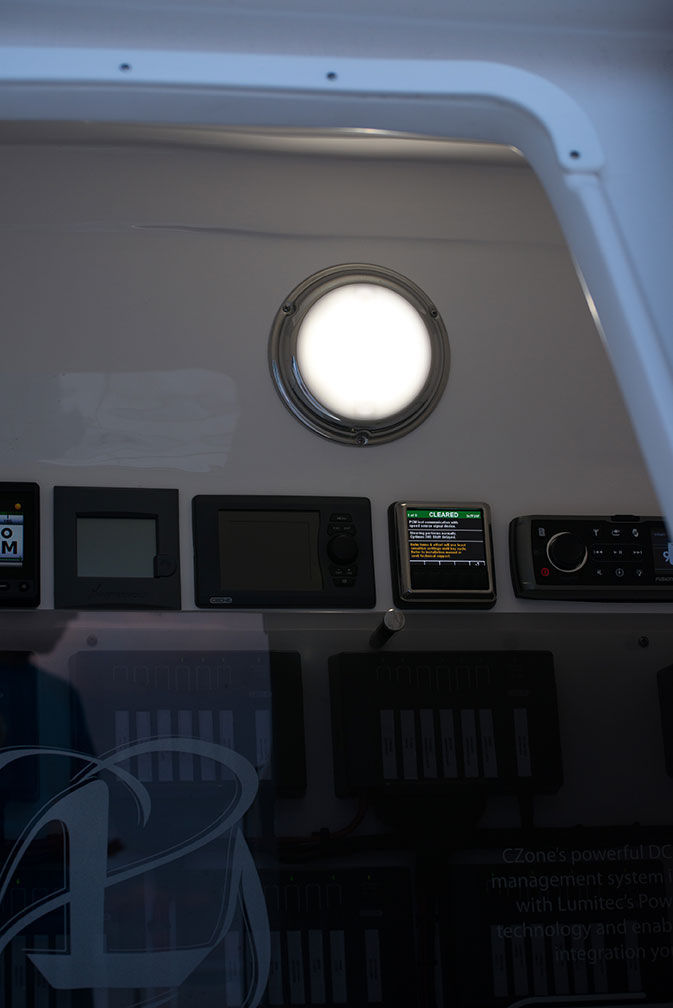 Indoor ceiling light Touch Dome Lumitec Lighting for boats / LED