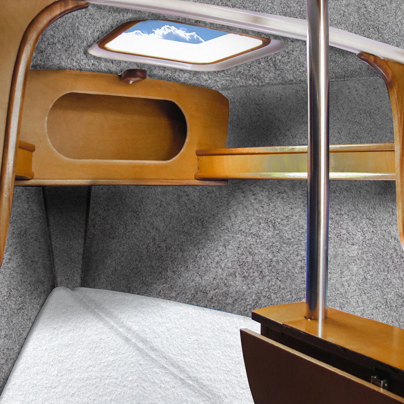 Wall covering for boats AMAREE AMERICAN HIGHFLEX GisaTex GmbH & Co. KG