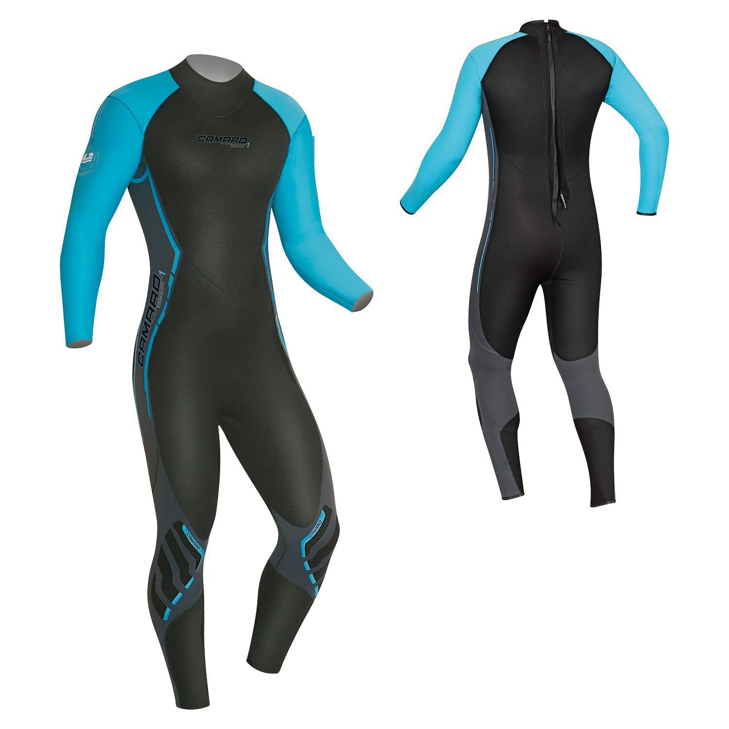 Dive semidrysuit TITANIUM 1 OVERALL CAMARO, Erich Roiser full