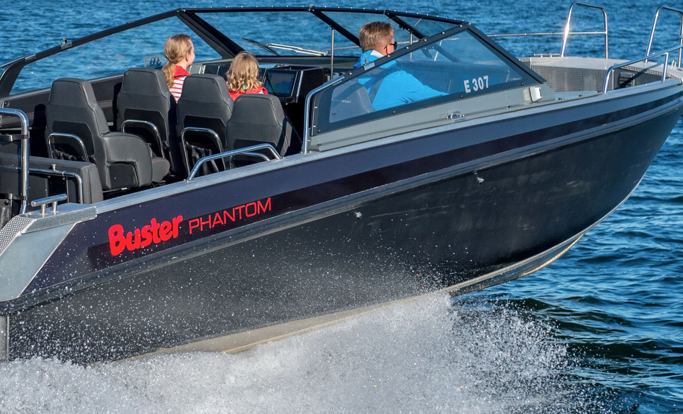 Outboard runabout PHANTOM FISKARS Inha Works., Buster Boats dual