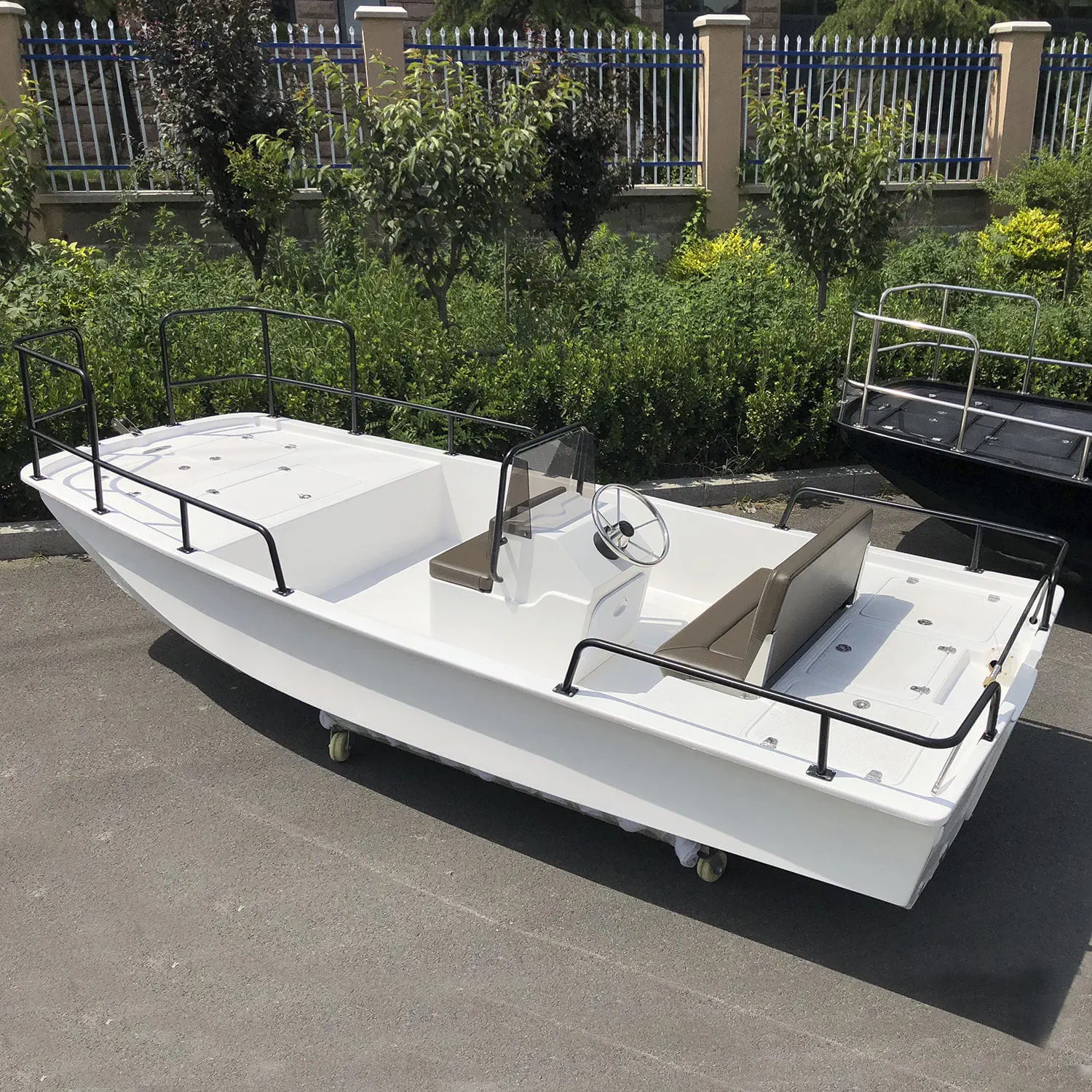 Outboard center console boat - FRP420 - Qingdao Lian Ya Boat Outboard center console boat - FRP420 - Qingdao Lian Ya Boat