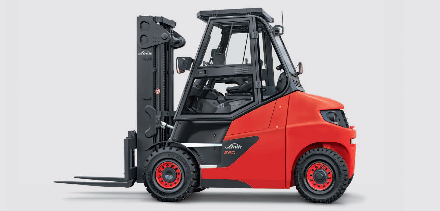 Terminal forklift E60 E80 LINDE Heavy Truck Division RoRo