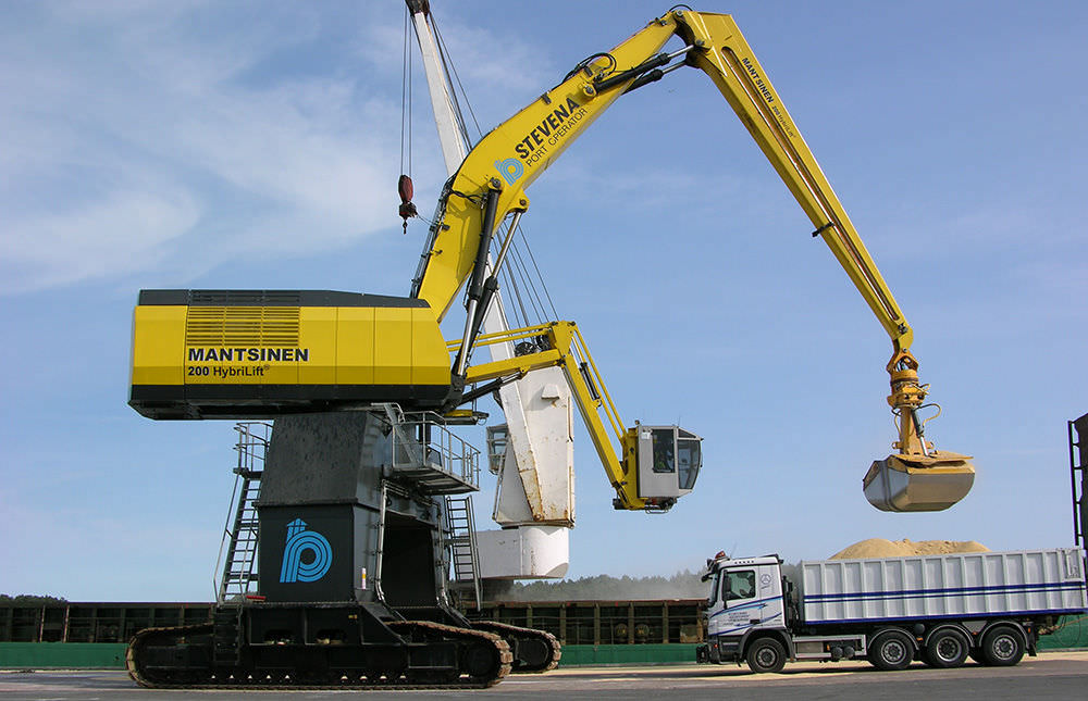 Port crane MANTSINEN 200 R MANTSINEN articulated / mobile
