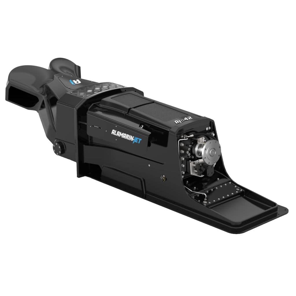 Boat water-jet drive - Omega 42 - Alamarin-Jet Oy