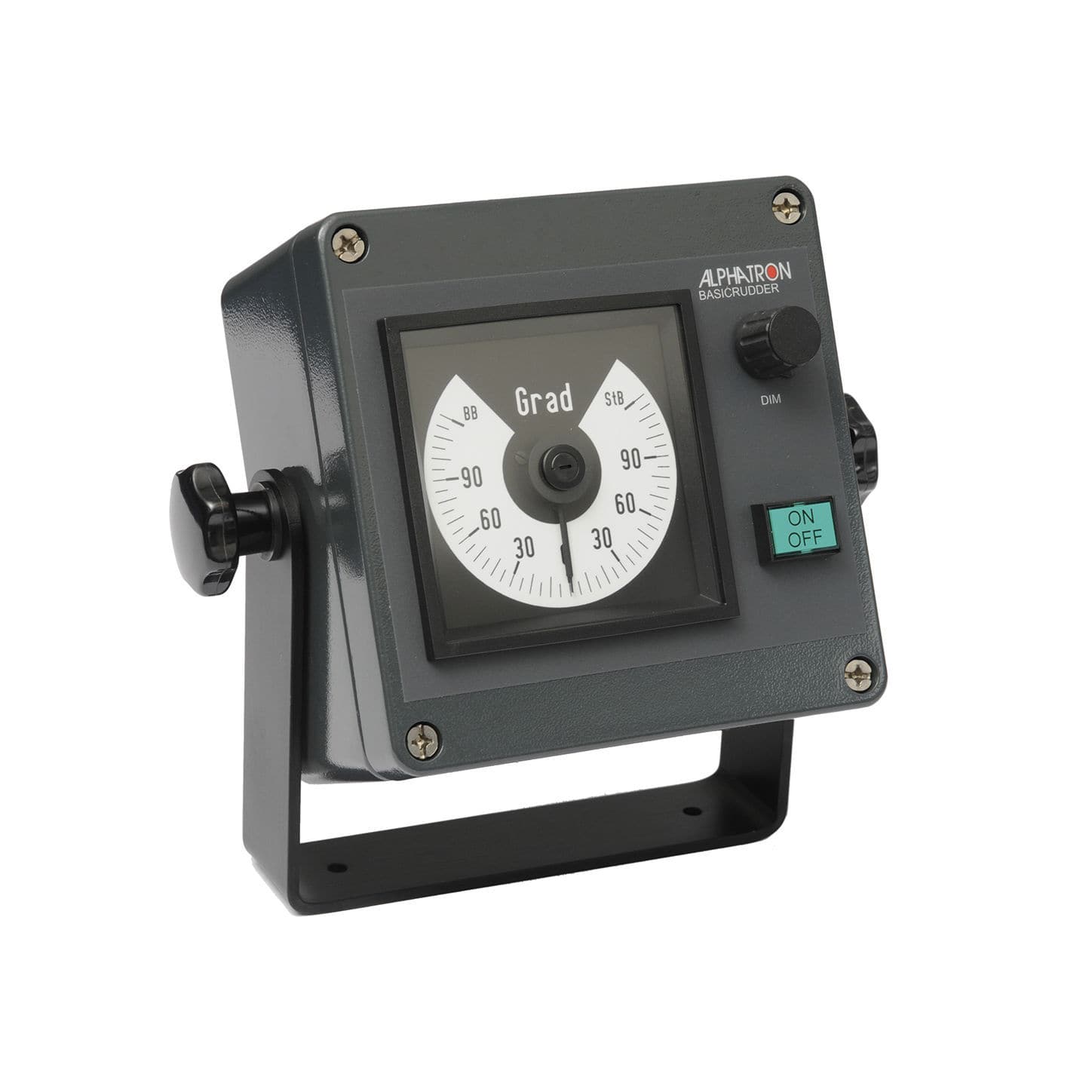 Ship indicator Basicrudder Alphatron Marine rudder angle / analog