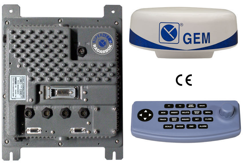 Ships radar mod. 440RD/P/RB GEM Elettronica for pleasure boats / ATA / color