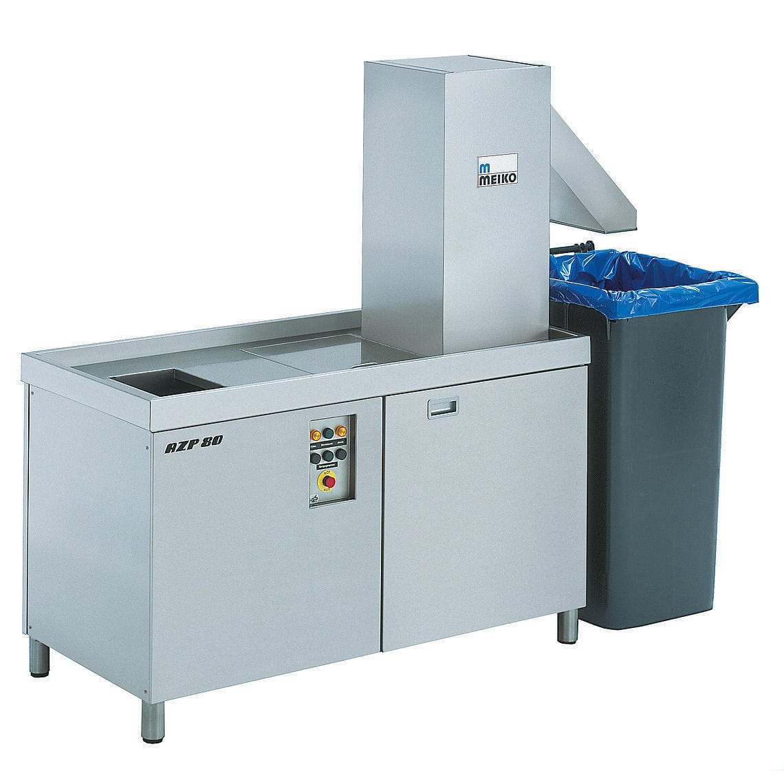 Food waste treatment system AZP MEIKO Maschinenbau for ships