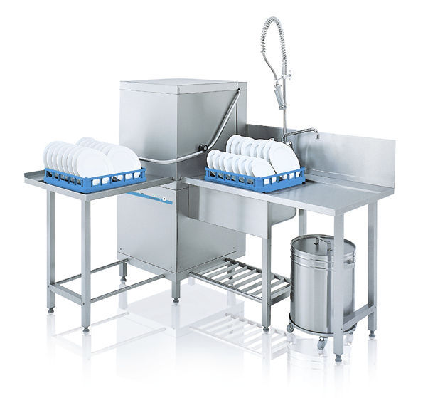 Ship dishwasher DV 80.2 MEIKO Maschinenbau hood / for plates