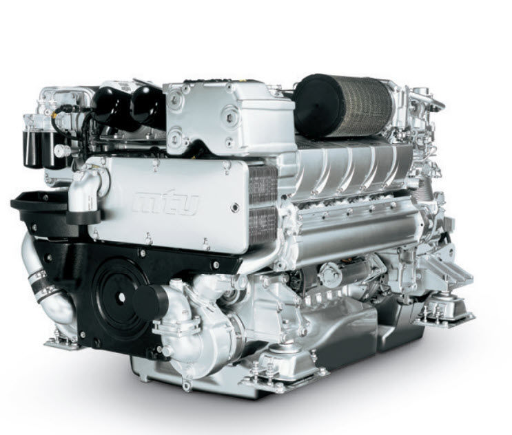 Propulsion engine 2000 series MTU inboard / diesel / boating