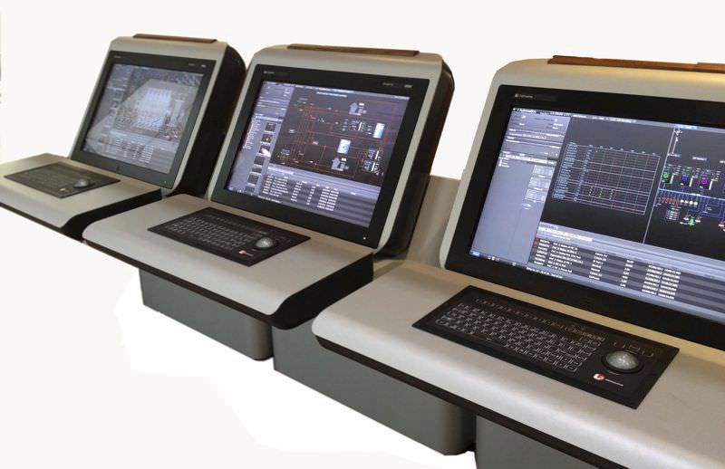 Ship computer keyboard KSML92 NSI 92key / with trackball