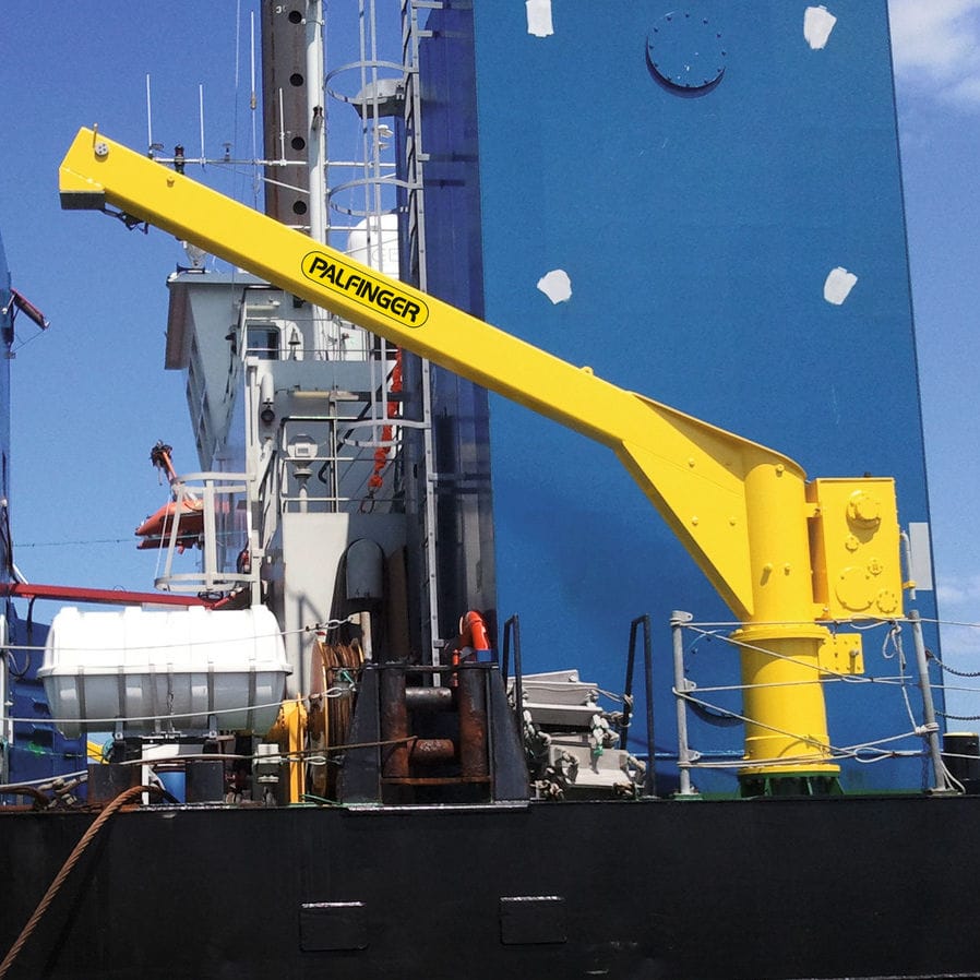 Ship davit SCML series Palfinger Marine GmbH life raft / manual