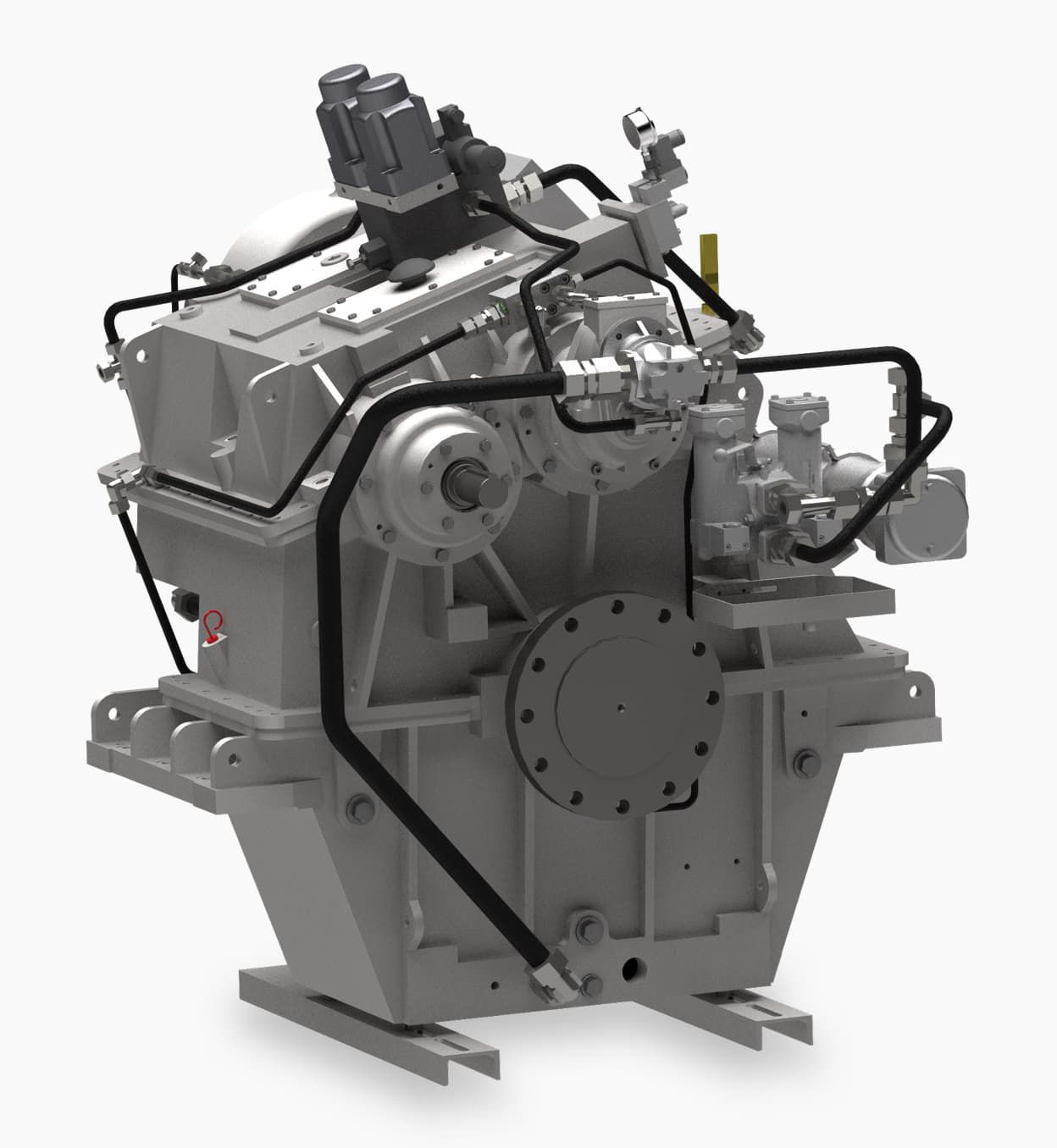 Ship reduction gearbox WAF 164 7760 REINTJES for work boats