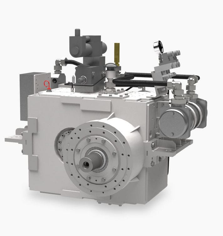 Ship reduction gearbox VLJ 430 7541 REINTJES for work boats