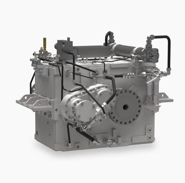 Ship reduction gearbox VLJ 430 7541 REINTJES for work boats