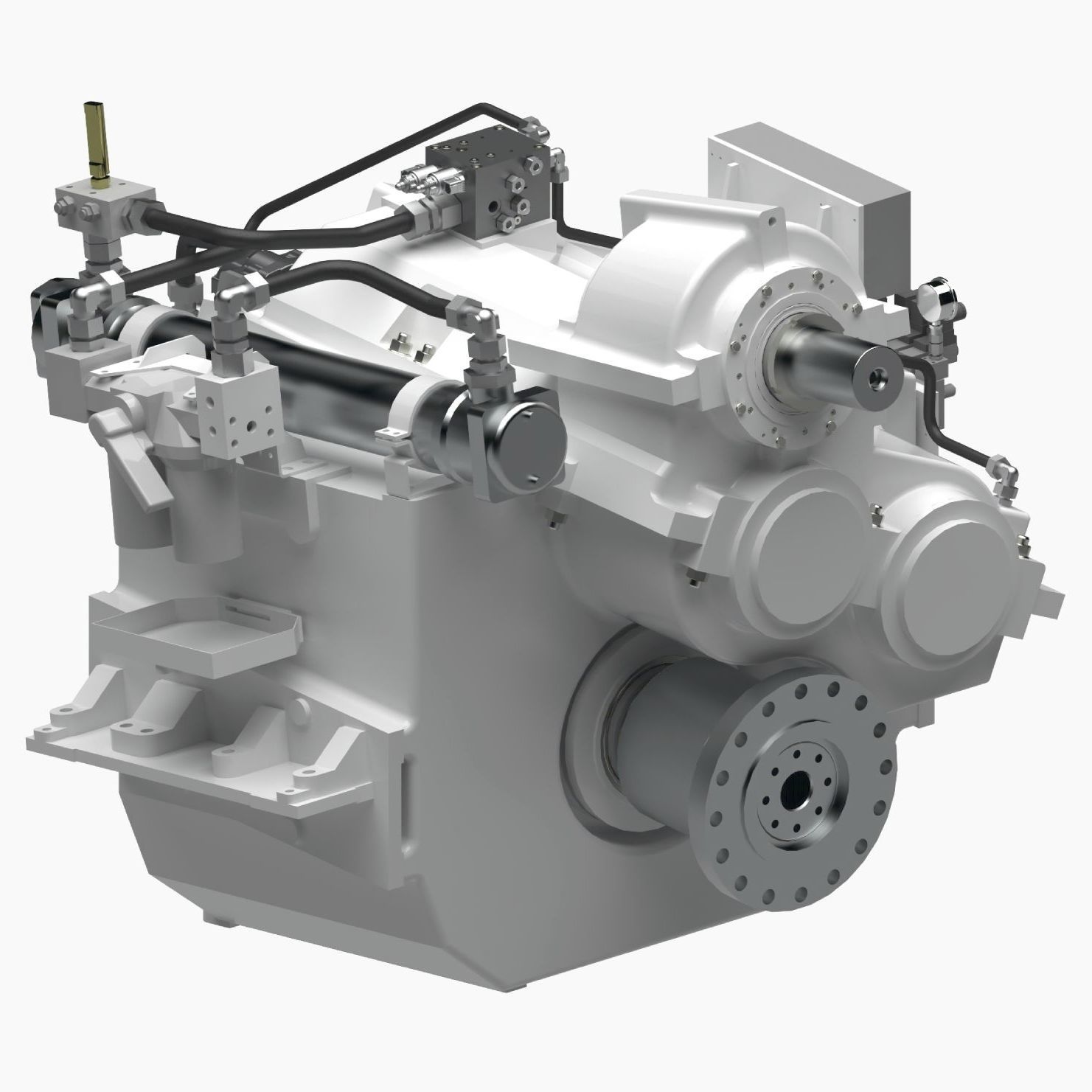 Ship reduction gearbox WVSFA 442 U 1942 U REINTJES engine