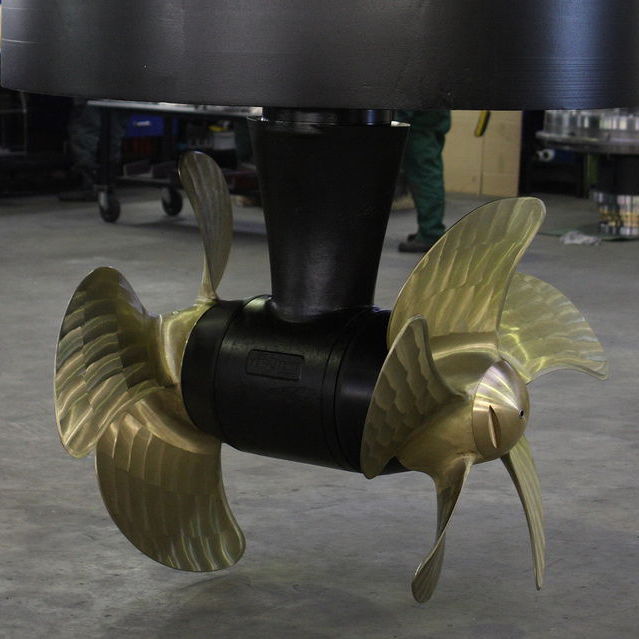 Bow thruster VETH PROPULSION for ships / twin counterrotating