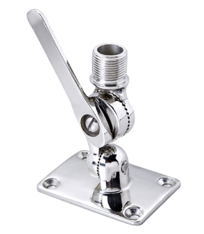 Boat antenna mount - S0909A - YCH Ind. Corp. - dipole / stainless steel