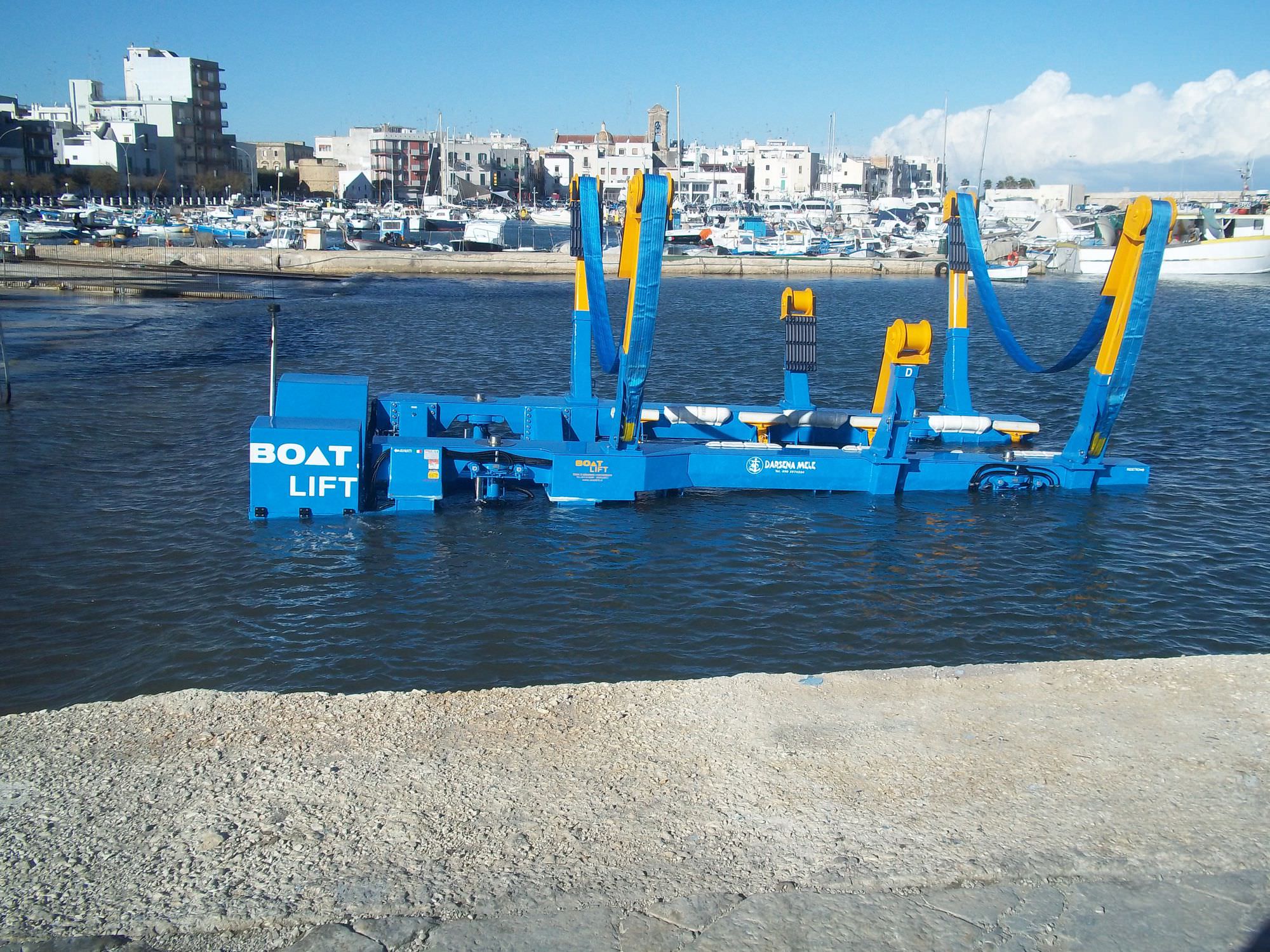 Launching trailer BL45MACROC BOAT LIFT handling / for shipyards