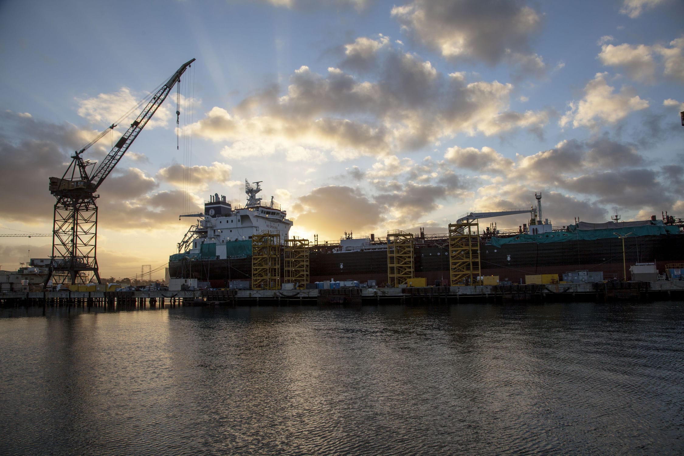 Oil tanker cargo ship - SEACOR ECO - General Dynamics NASSCO