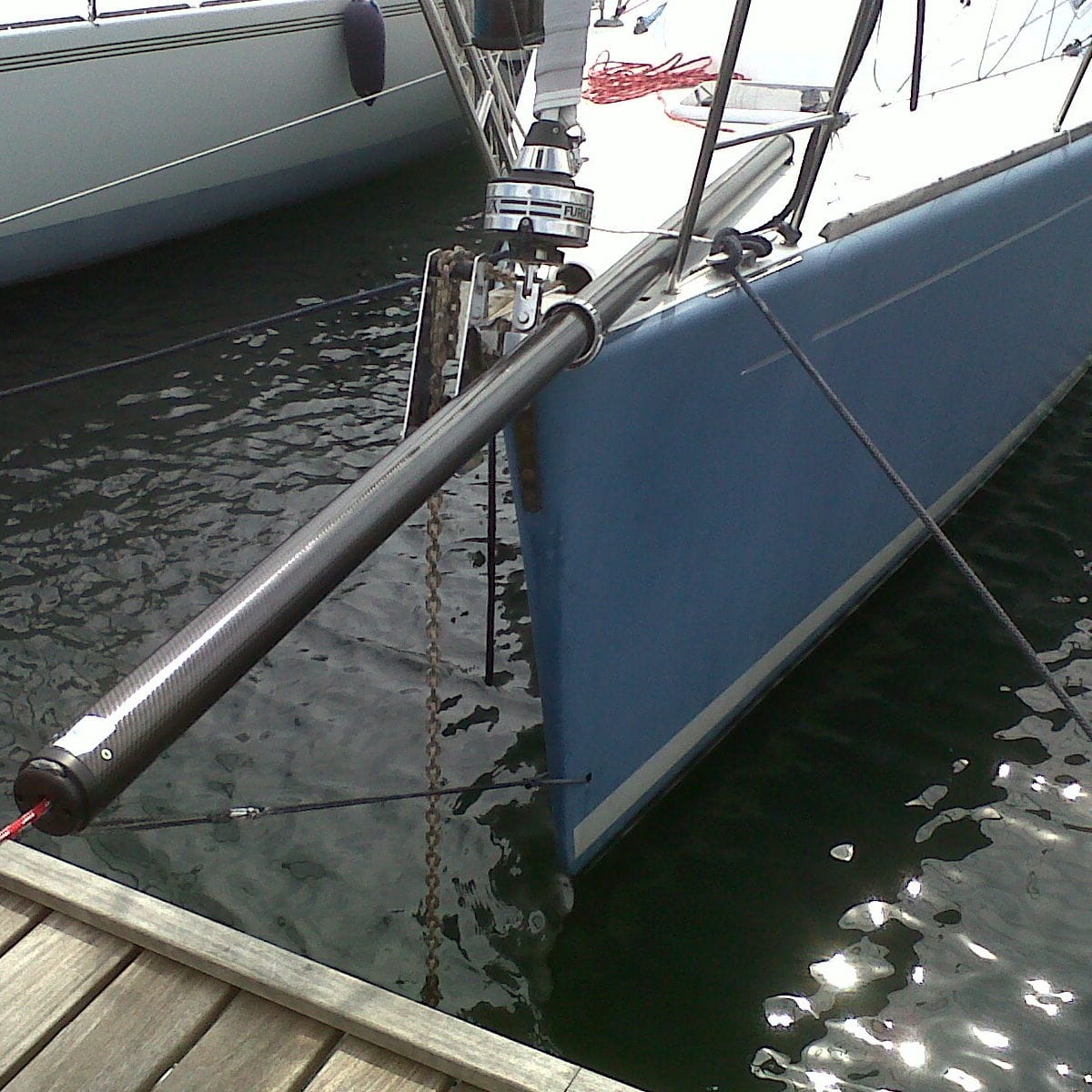 Sailboat bowsprit - SAIL SERVICE - for downwind sails / carbon