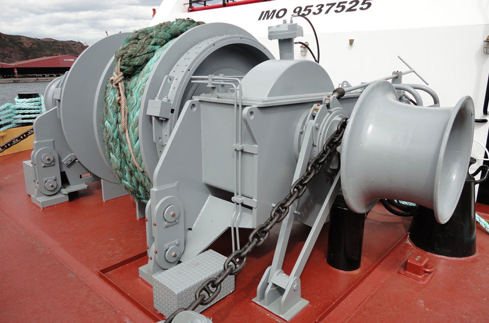 Tugboat winch - Industrias Ferri, S.A. - towing / hydraulic drive ...