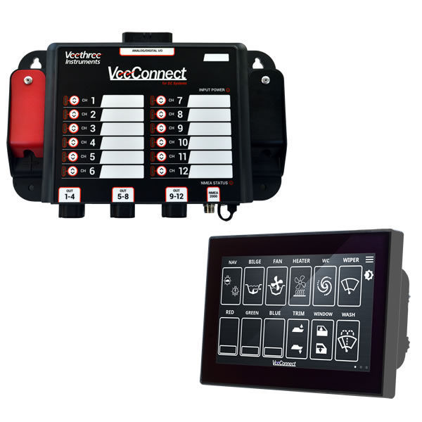 Boat DC digital switch VeeConnect Veethree Electronics and Marine