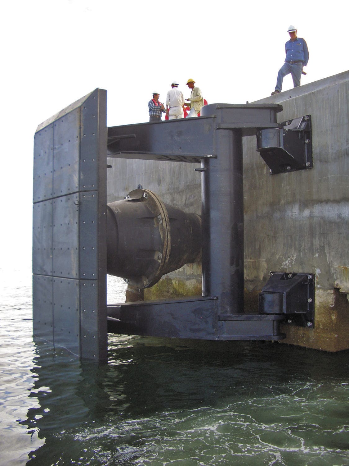 Harbor fender Parallel Motion ShibataFenderTeam pier / parallel