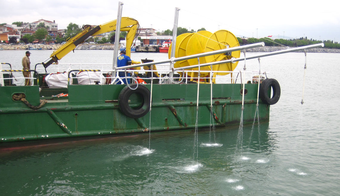 Dispersant spray system Mavi Spray 10/8/6/4 Mavi Deniz oil spill