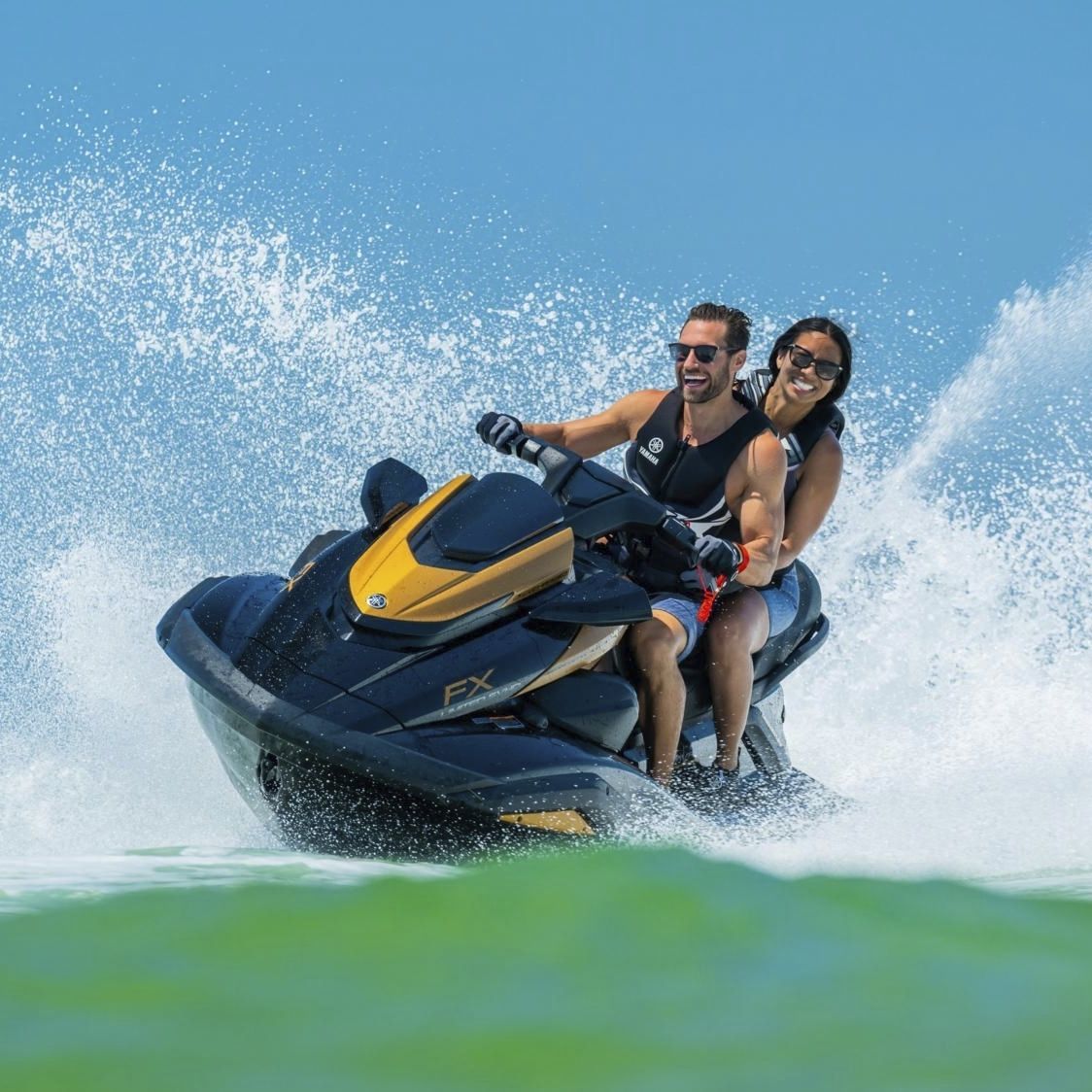 Seated jet-ski - FX CRUISER SVHO - Yamaha WaveRunner - three-seater ...