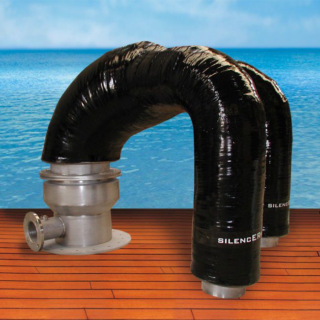Exhaust pipe Silencermarine for boats