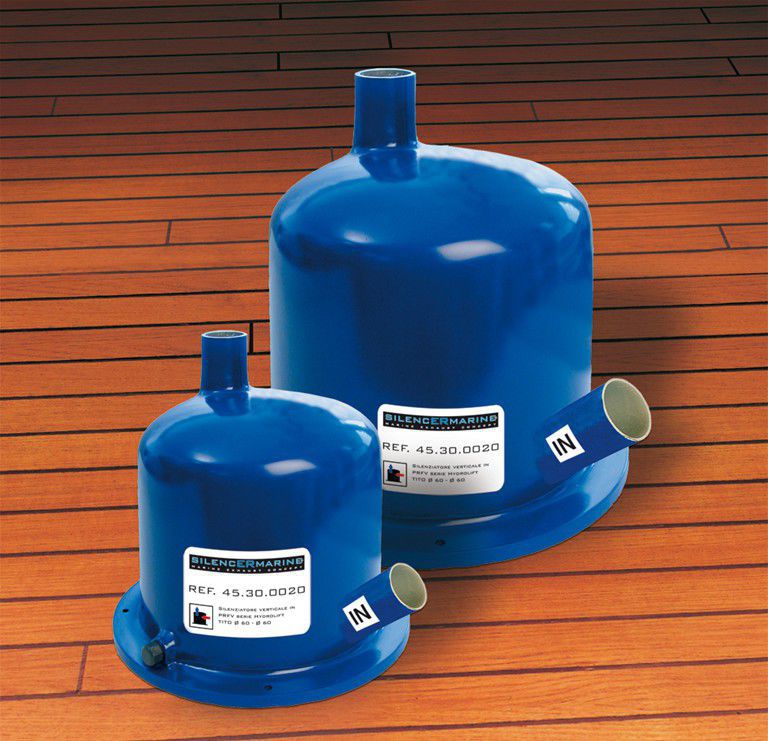 Boat exhaust muffler Silencermarine