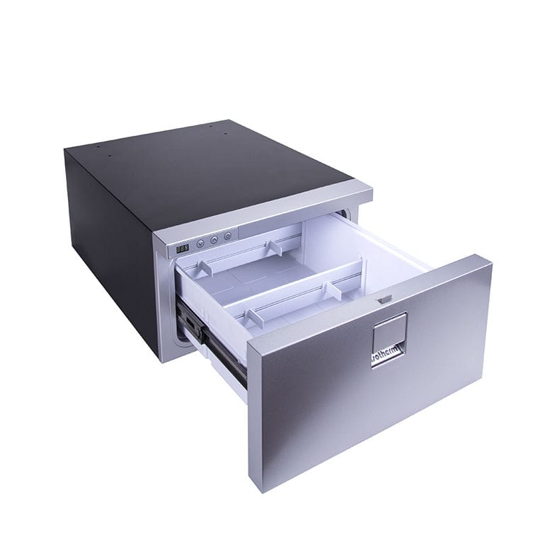 Boat refrigerator 30 Silver Indel Webasto Marine builtin