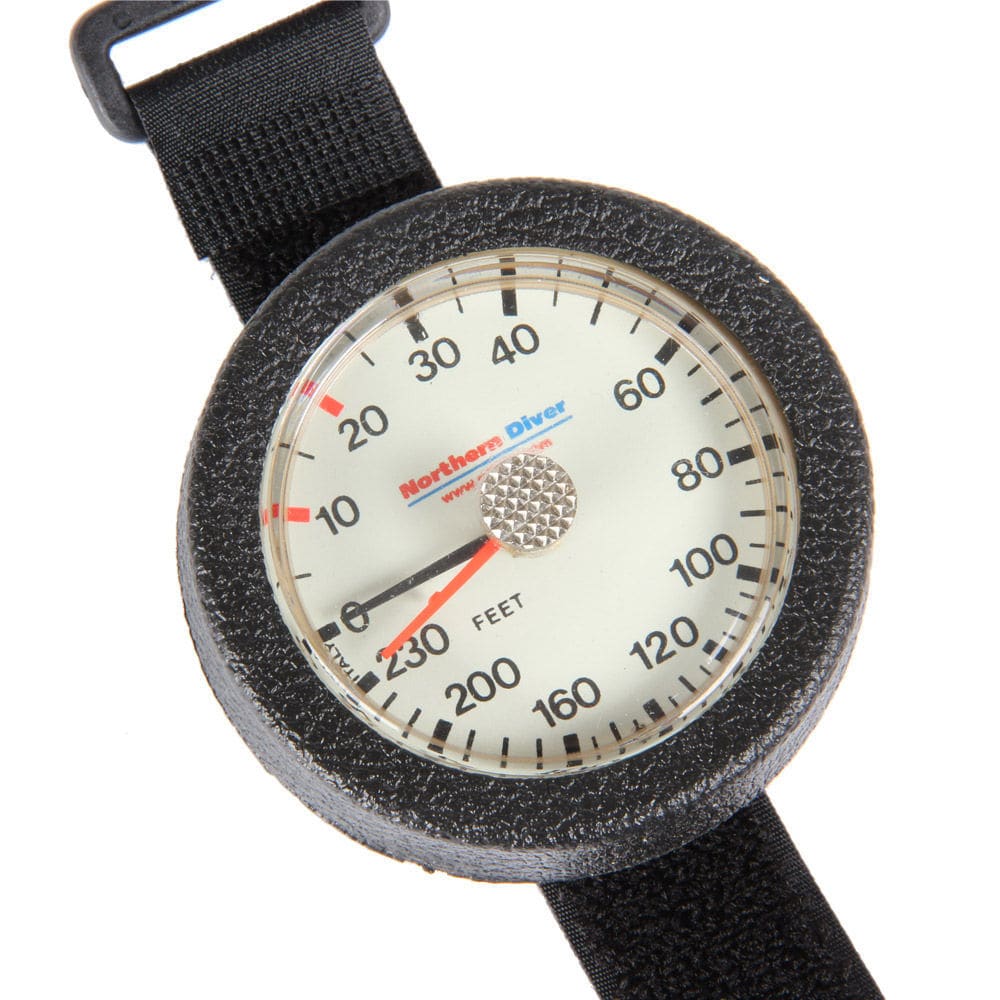dive watch with depth gauge
