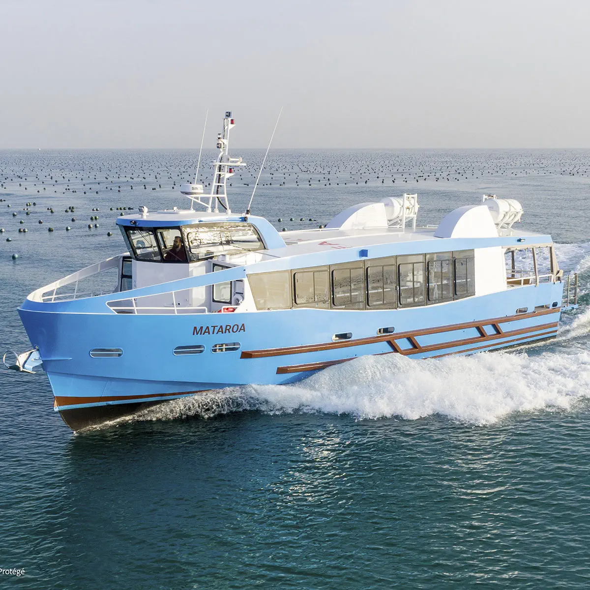 Passenger boat - H71 : 18m MATAROA - ODC MARINE - inboard / diesel