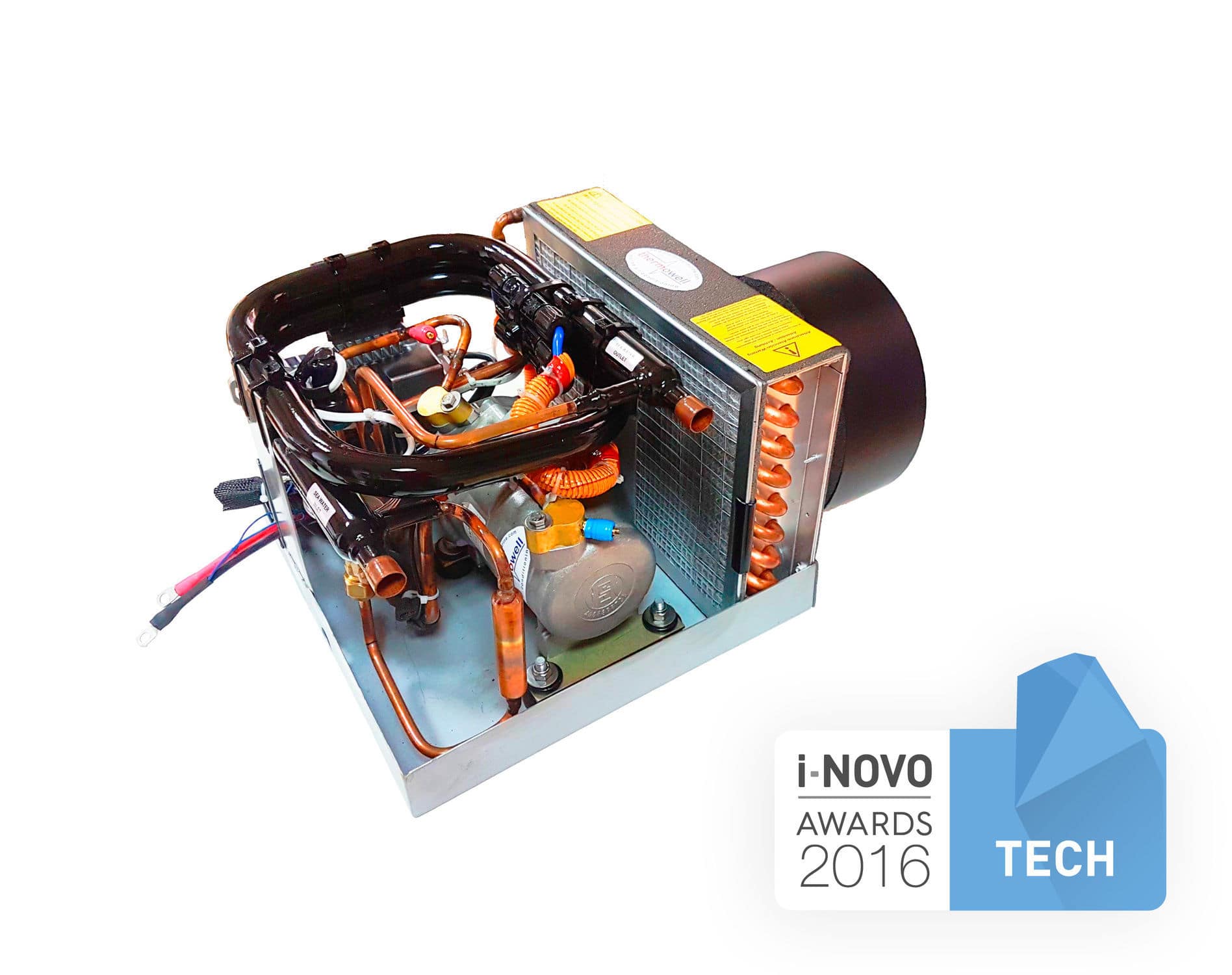 Professional vessel air conditioner AirJet 12 Thermowell for