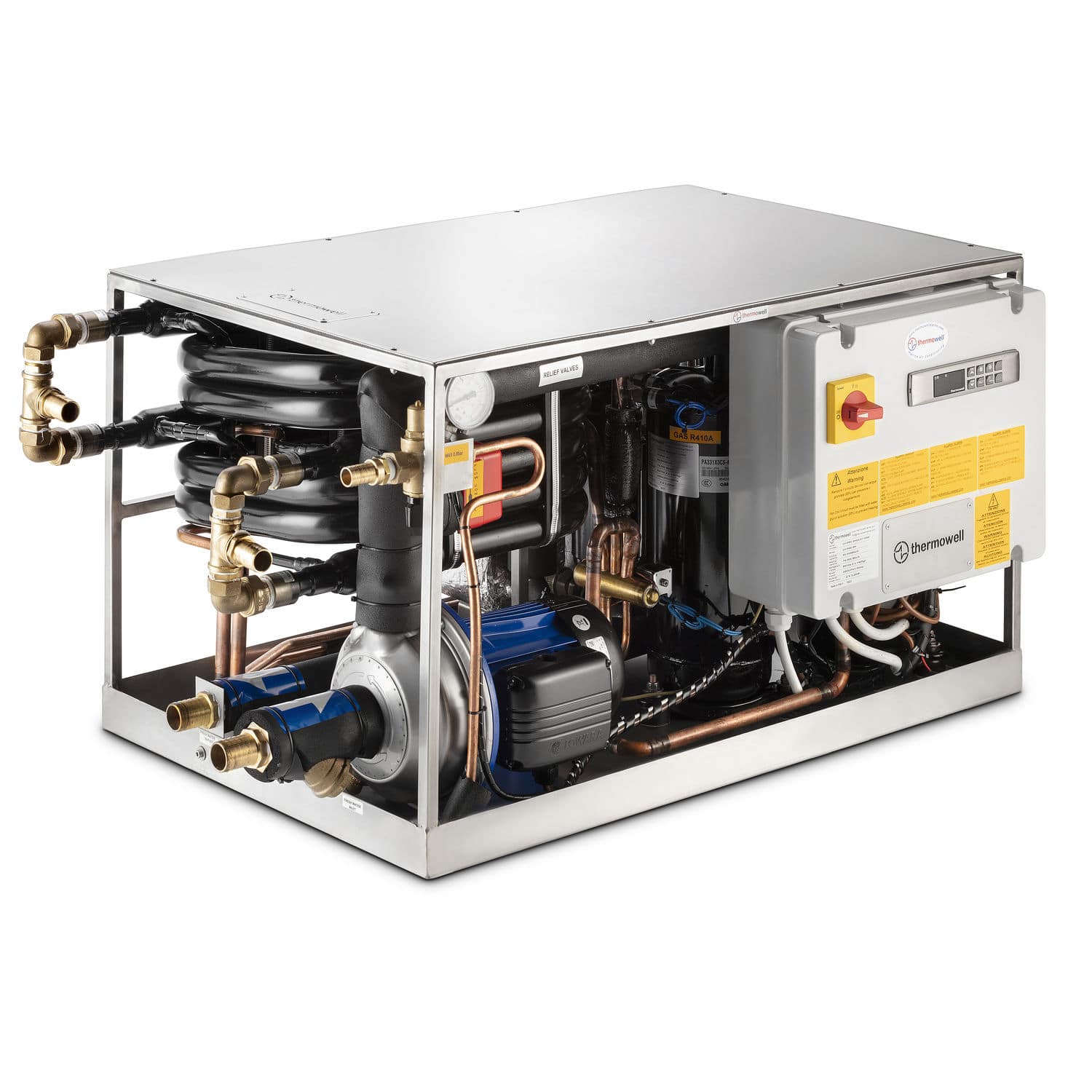 Yacht condensing unit UCP Thermowell for ships / for boats / air