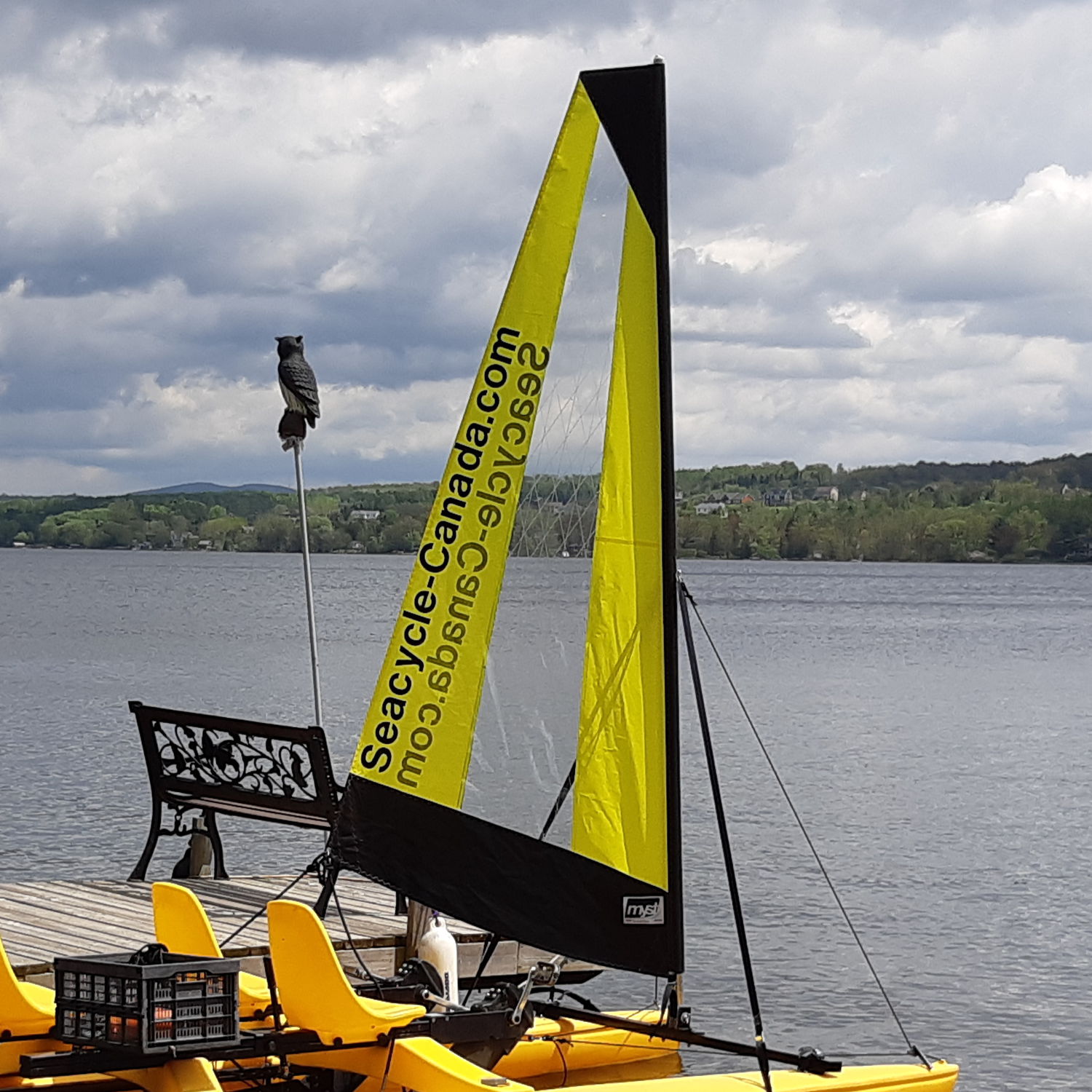 Kayak sail SAIL FOR ALL KIT Seacycle Canada