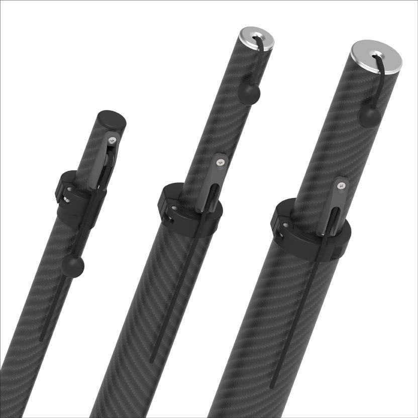 Yacht awning pole TELESCOPIC POLES Seasmart for boats / carbon