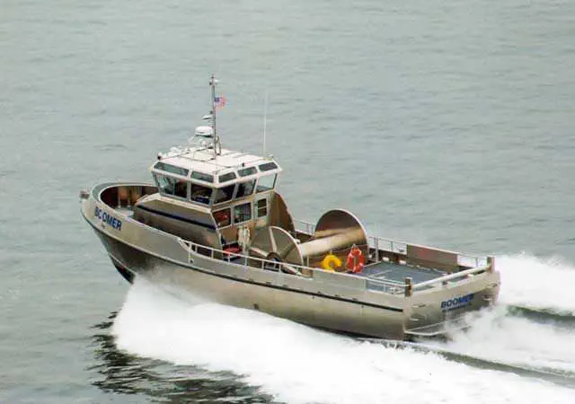 Oil spill recovery boat - 47' Skimmer - Rozema Boats Works