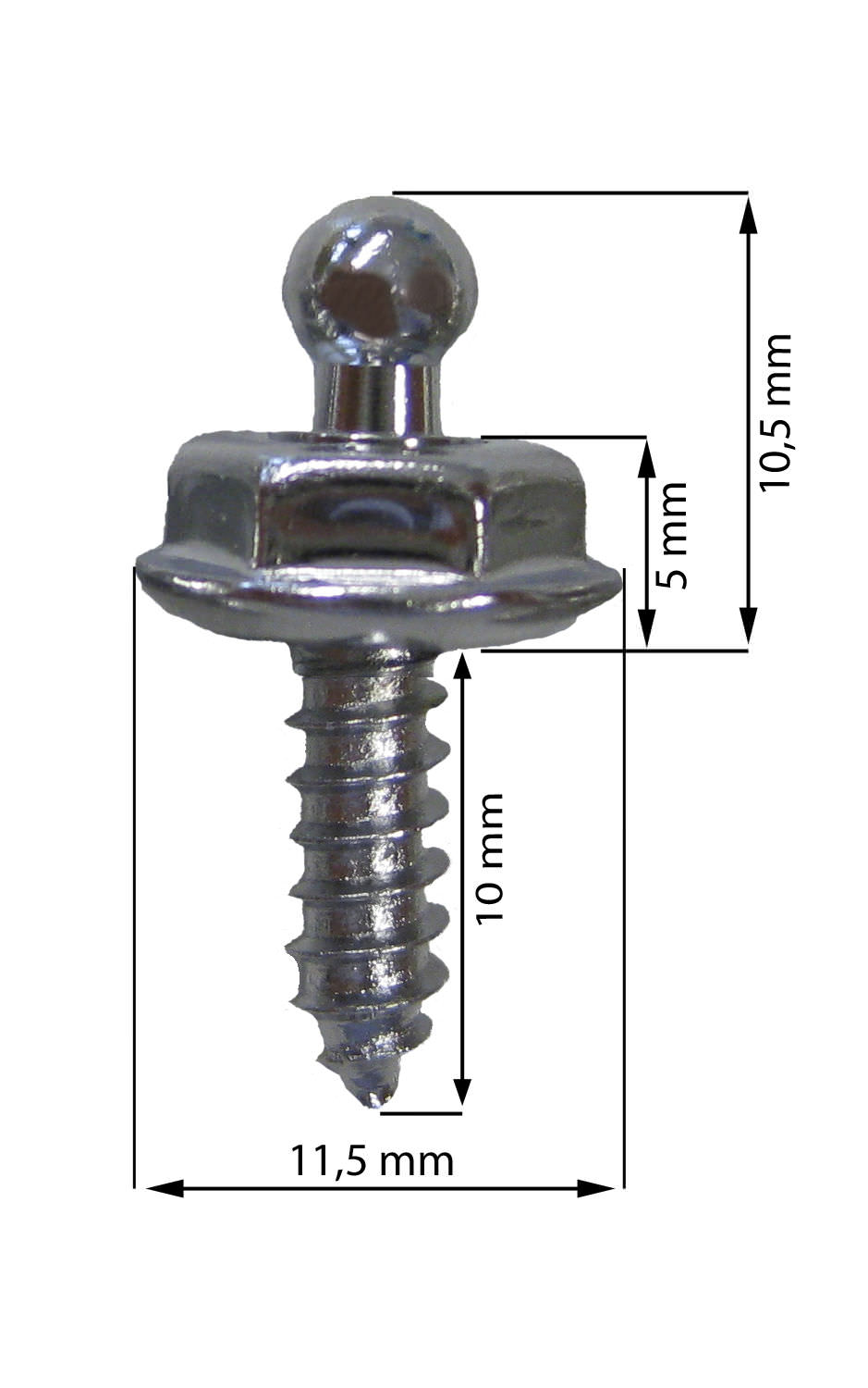 Boat snap fastener LOXX® screws Schaeffertec GmbH for covers