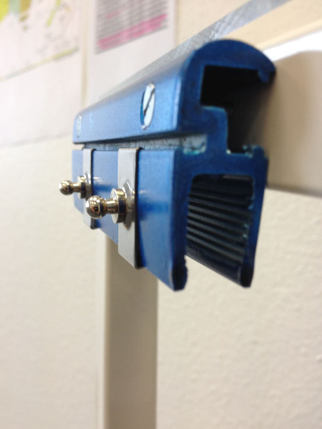 Boat snap fastener LOXX® WindshieldClip Schaeffertec GmbH for covers / male / metal