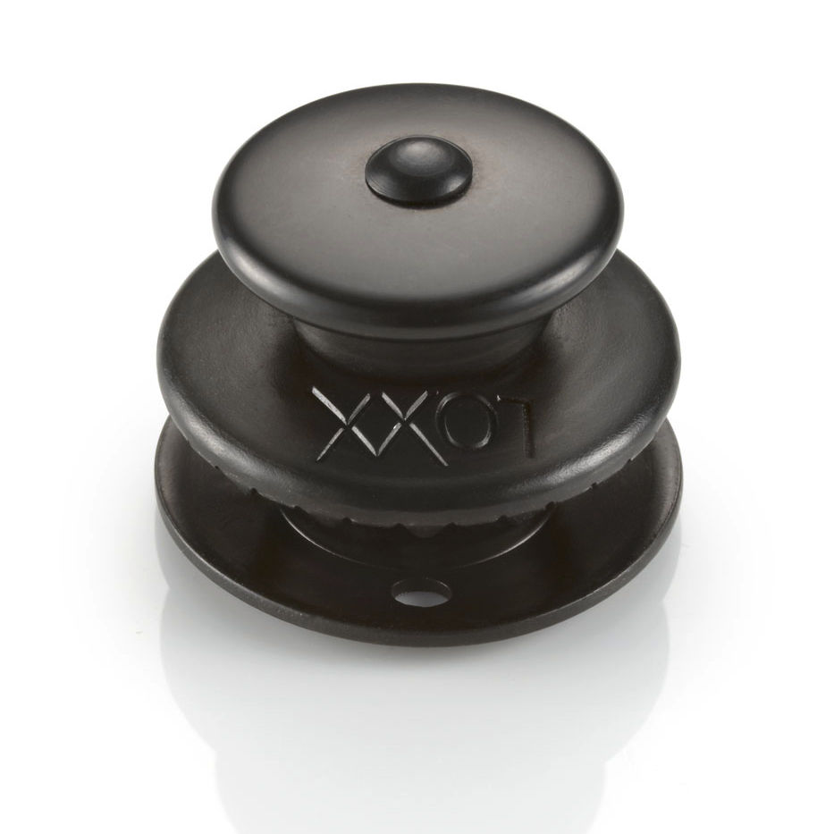 Boat snap fastener LOXX® black Schaeffertec GmbH for covers / metal