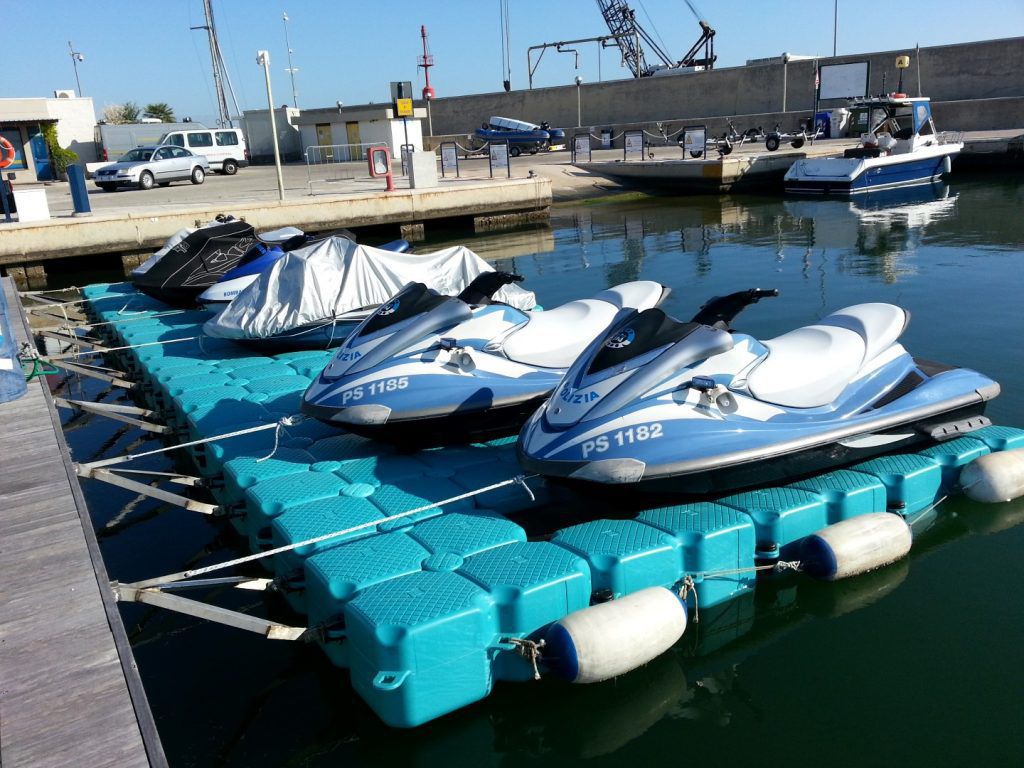 Floating dock OTTO modular / mooring / jetski