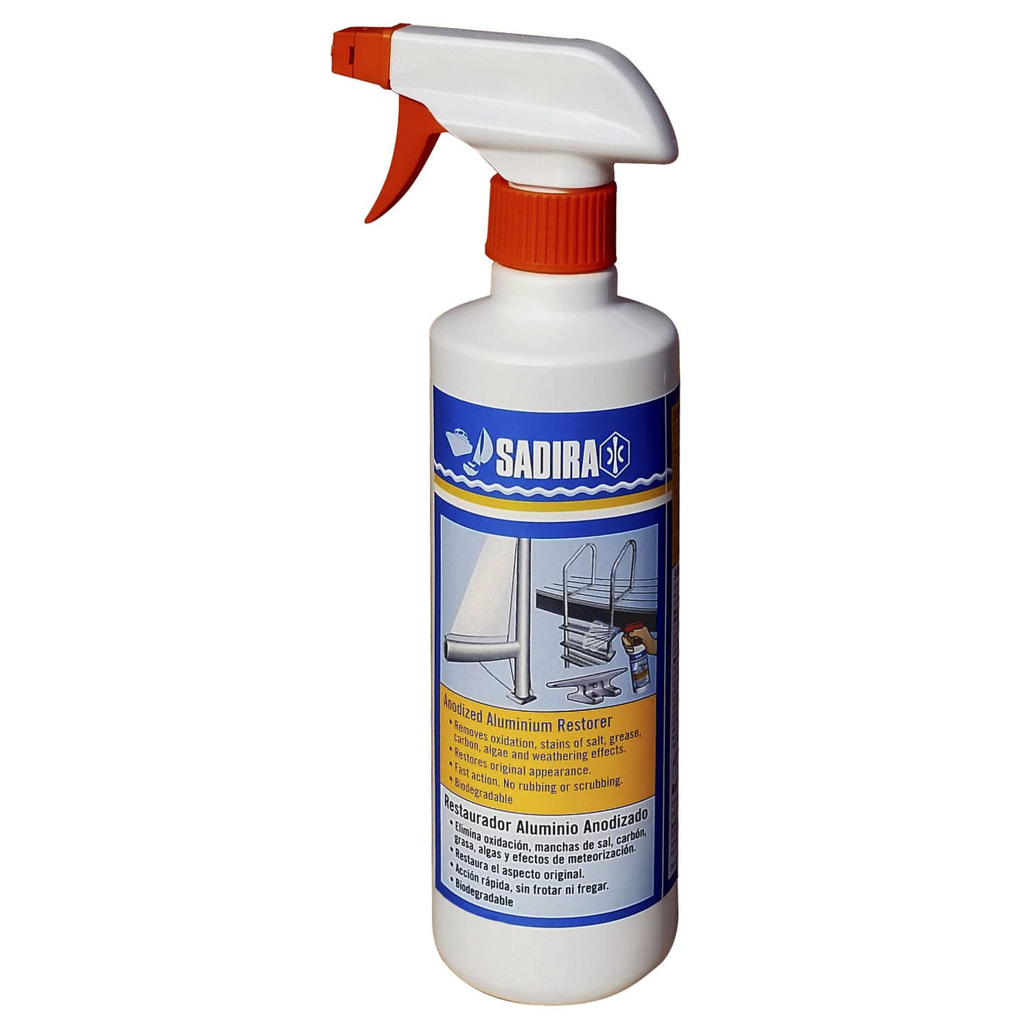 Aluminum cleaner 4034 SADIRA Marine Products for boats / for