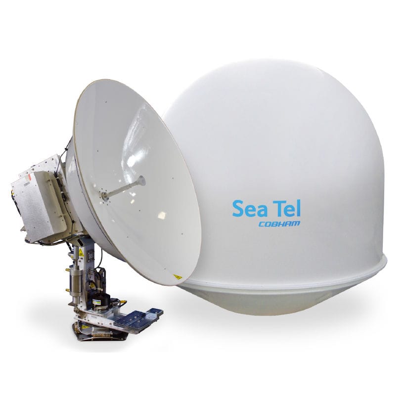VSAT antenna Sea Tel 5012 Cobham / Kuband / RF