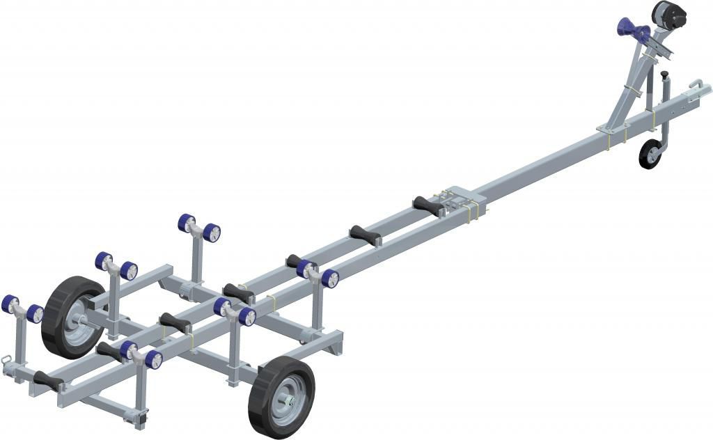 Handling trailer SW1000MA21 Sun way for boats