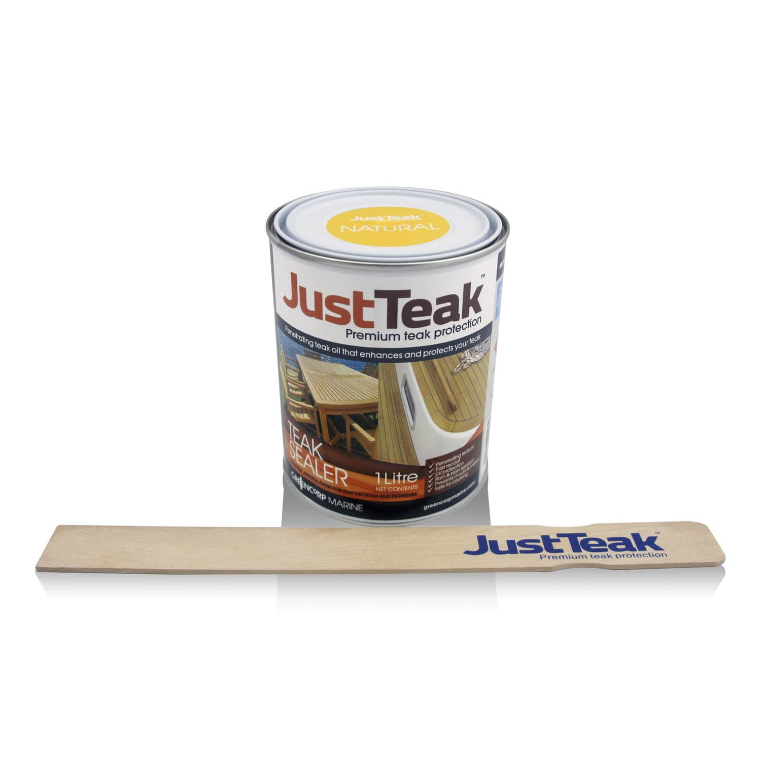 Teak deck adhesive sealant JustTeak Greencorp Marine