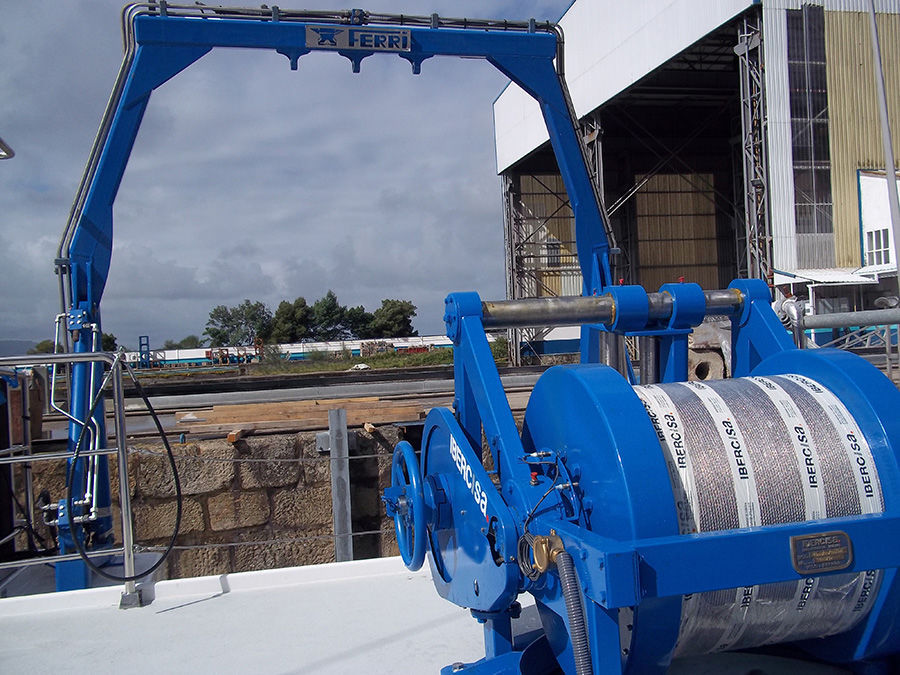 Ship winch CTD Ibercia Iber Comercio e Industria, S.A