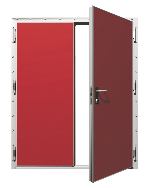 INEXA Interiors (Nantong) Co., Ltd. TNF A60 Double Door With Vision Panel and Hoseport